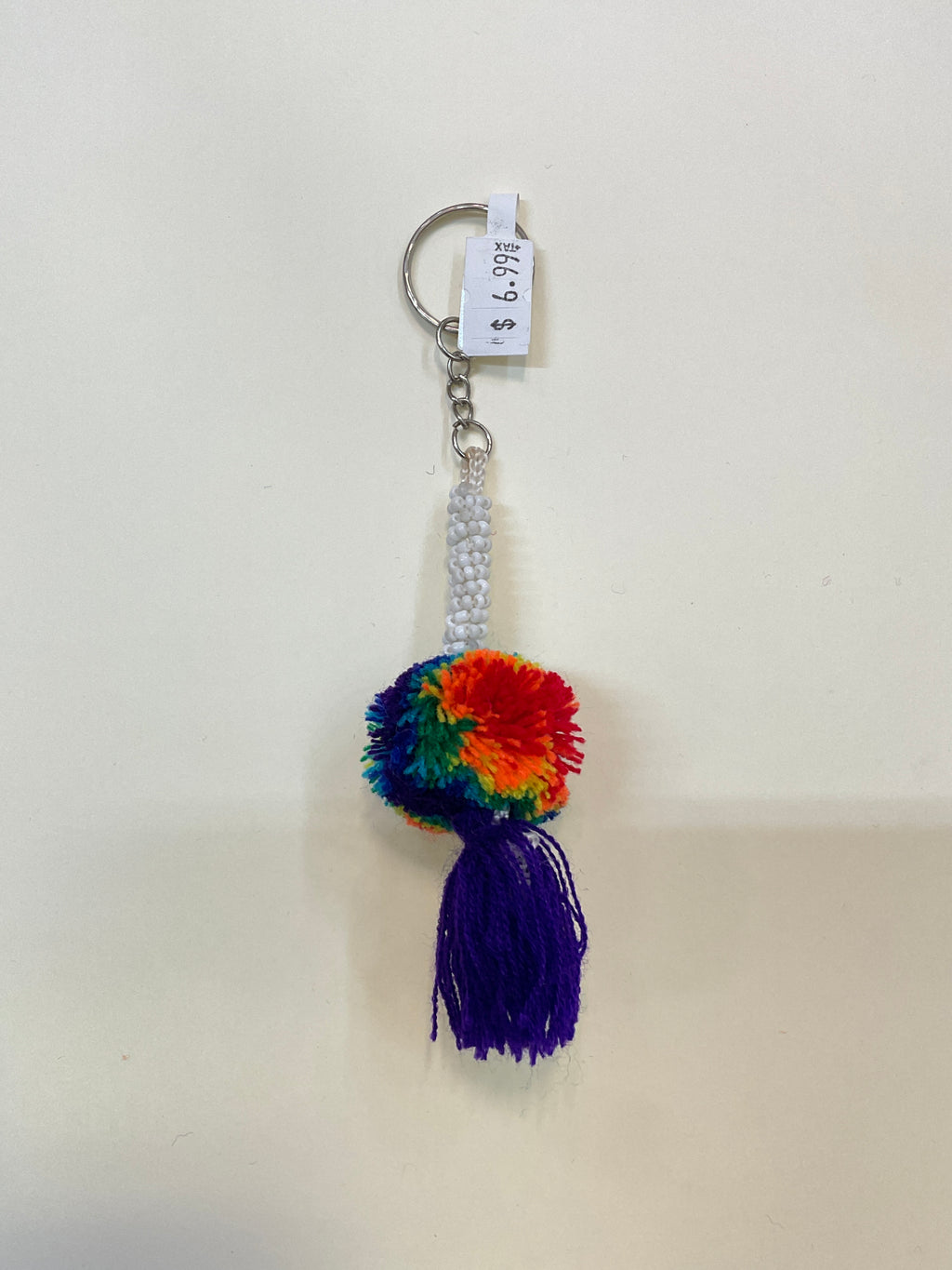 Pompom keychain