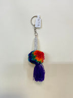 Pompom keychain