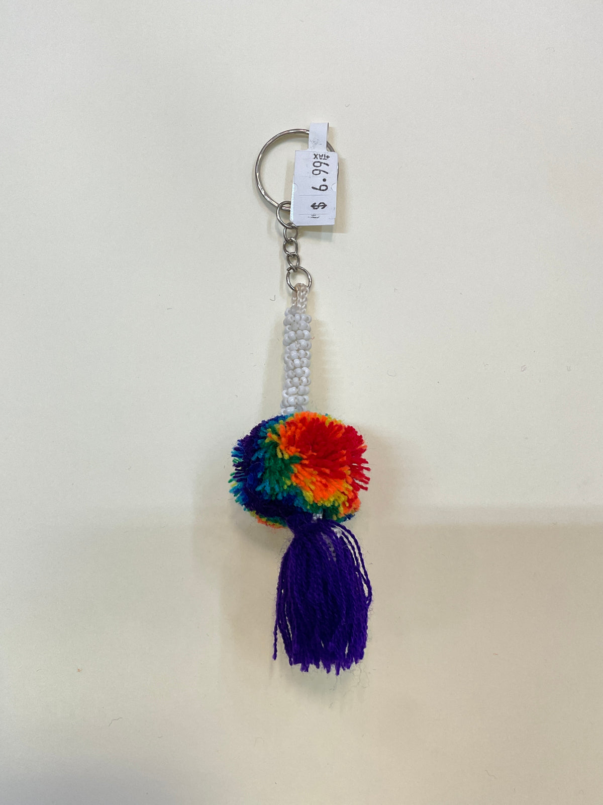 Pompom keychain