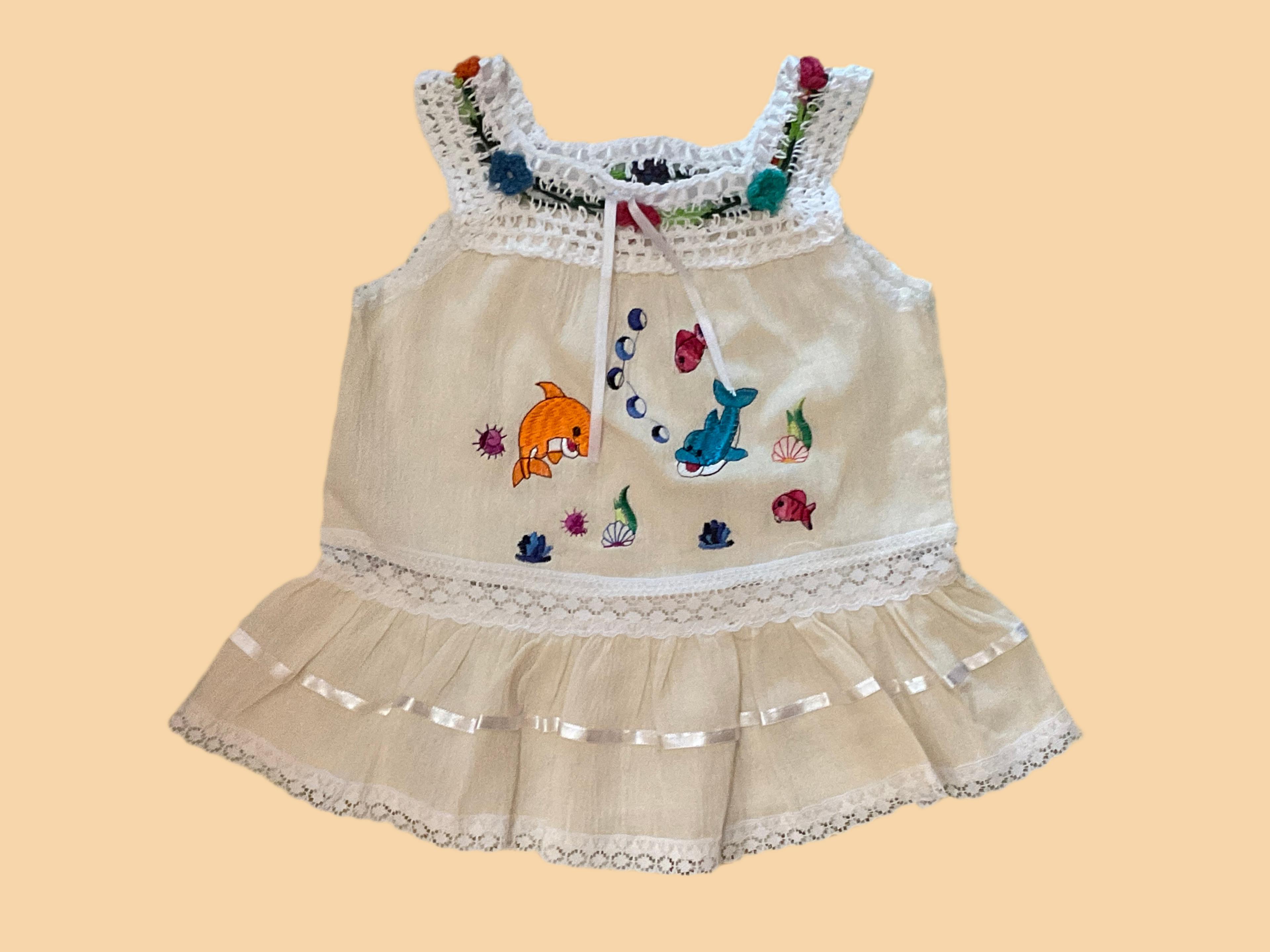 Hand Embroidered Children Dress