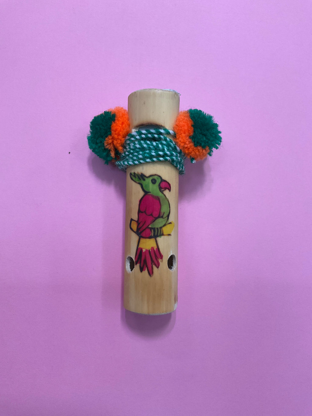 Bamboo Flute with Cord