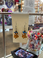Mini Ceramic Animal Earrings