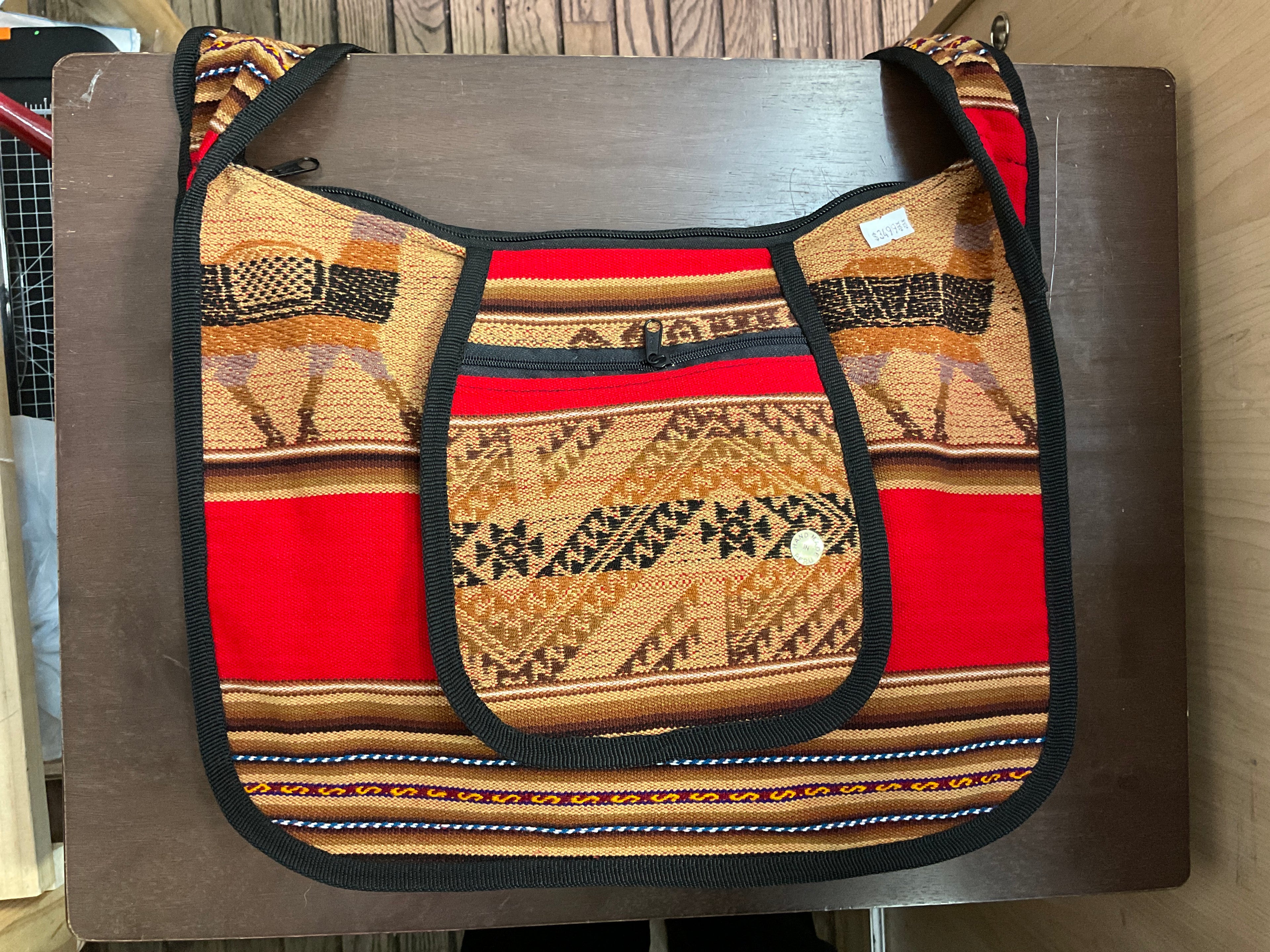 Bolso cruzado peruano