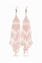 Beaded Fringe Earrings