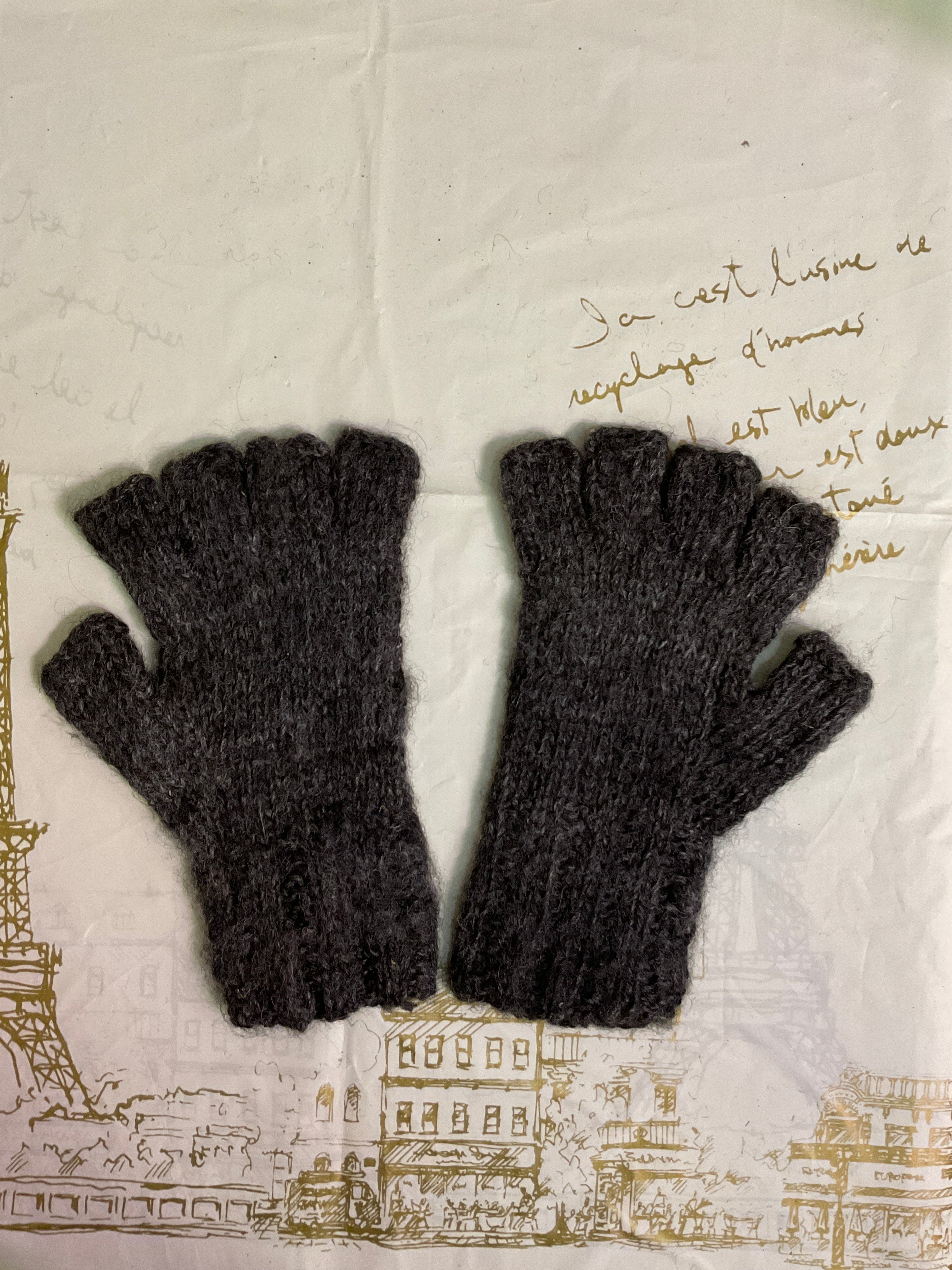 Guantes de alpaca