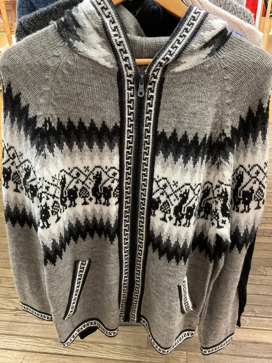 Sweater with Zipper Adult