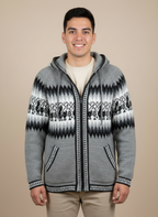 Suéter con cremallera para adultos