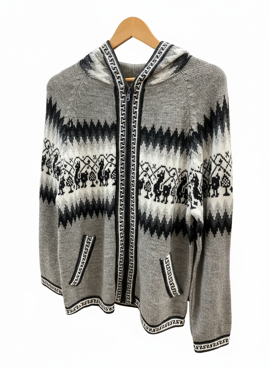 Suéter con cremallera para adultos