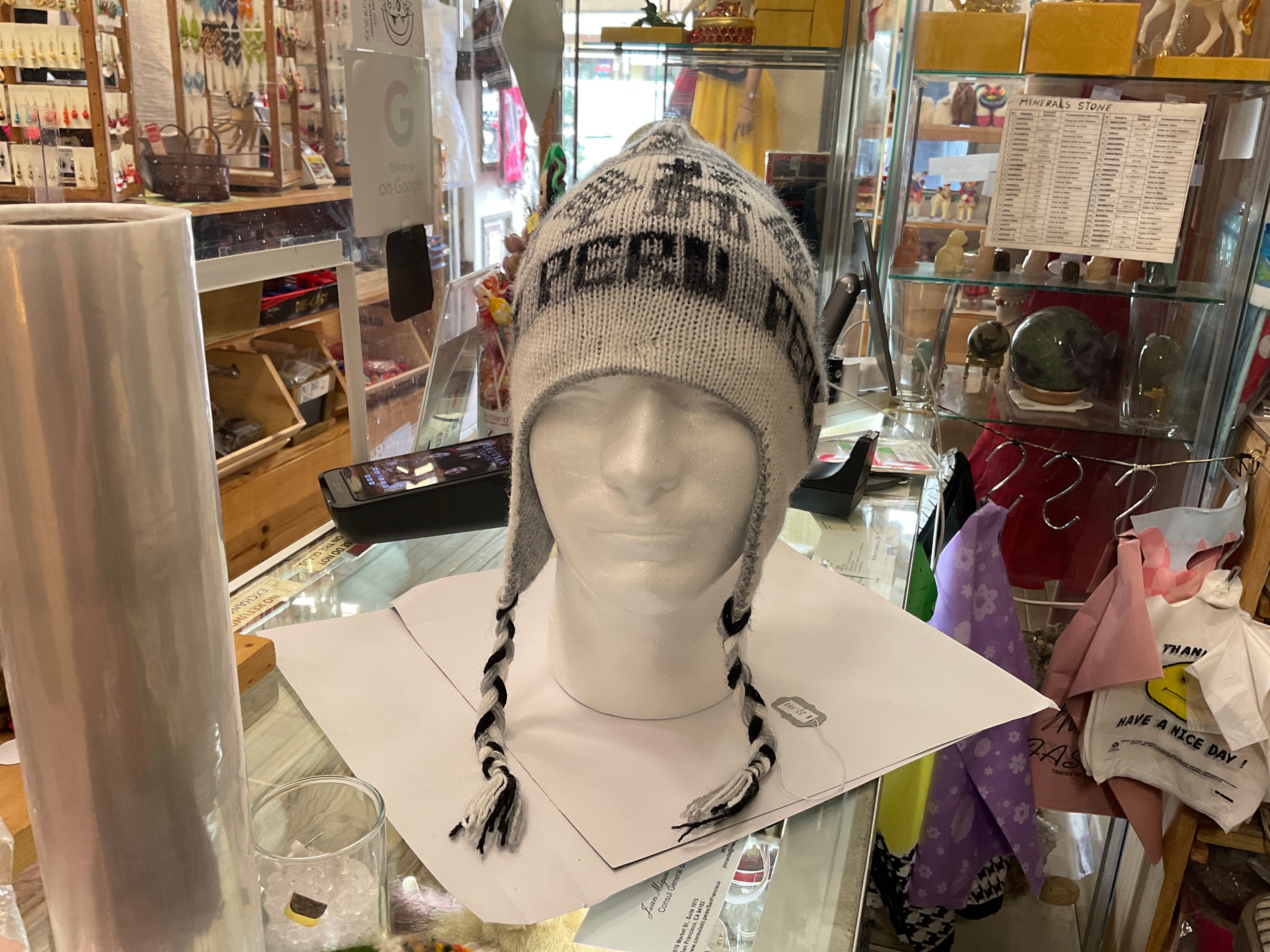 Reversible Chullo Hat – Peruvian Earflap Beanie