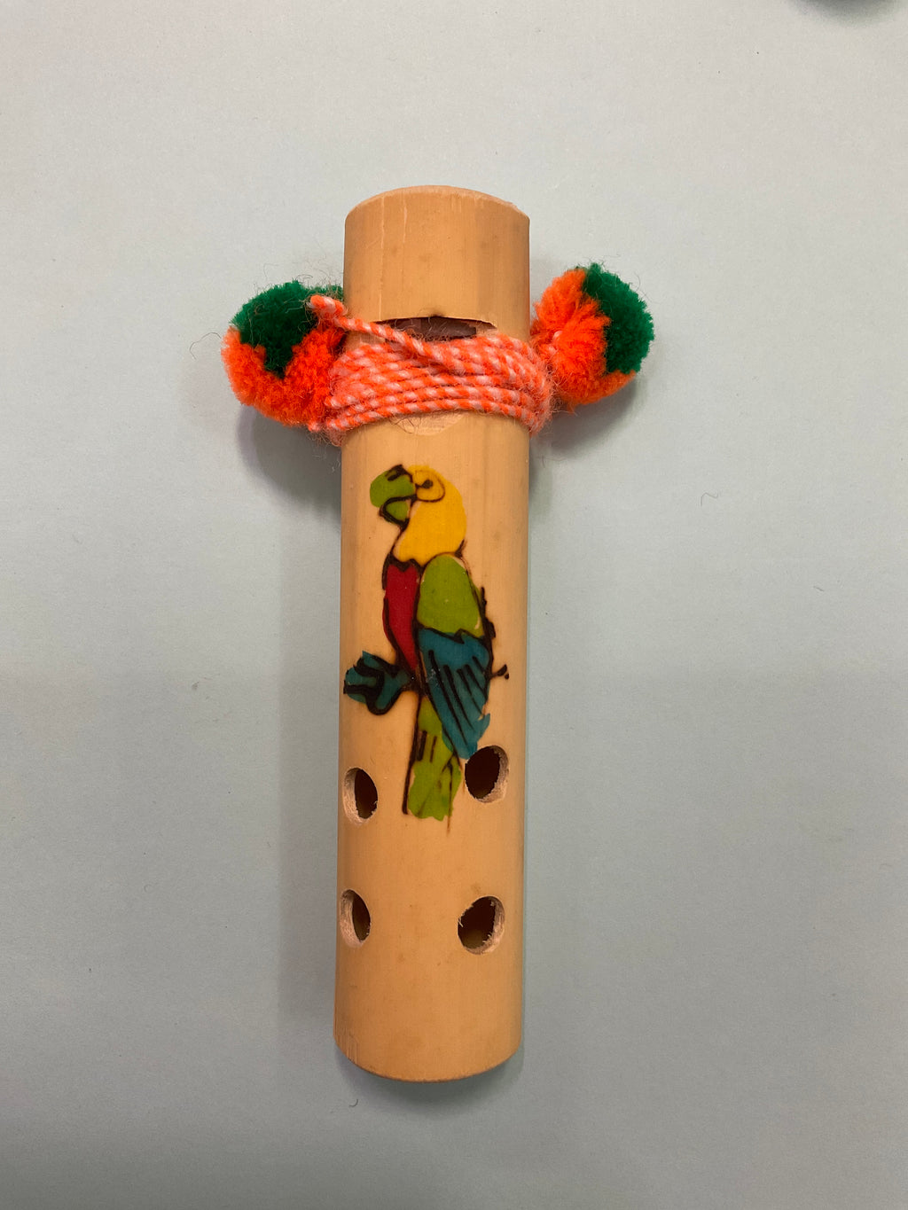 Bamboo Flute with Cord