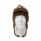 Artisan Knit Alpaca Chullo Hat – Andean Earflap Beanie