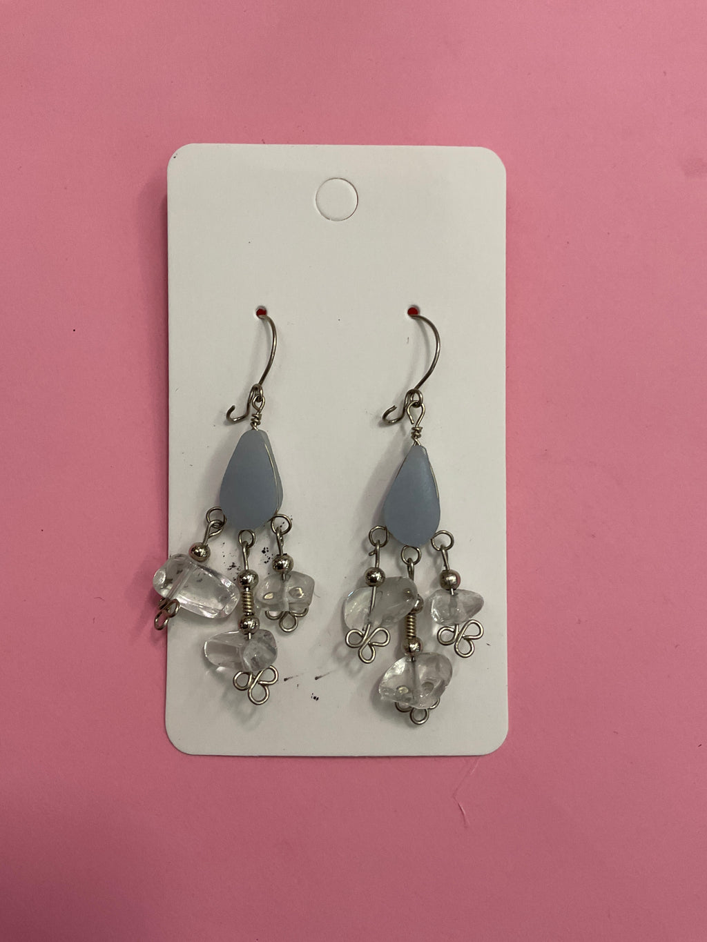 Peruvian Artisan Mineral Stone Earrings