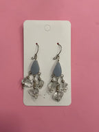 Peruvian Artisan Mineral Stone Earrings