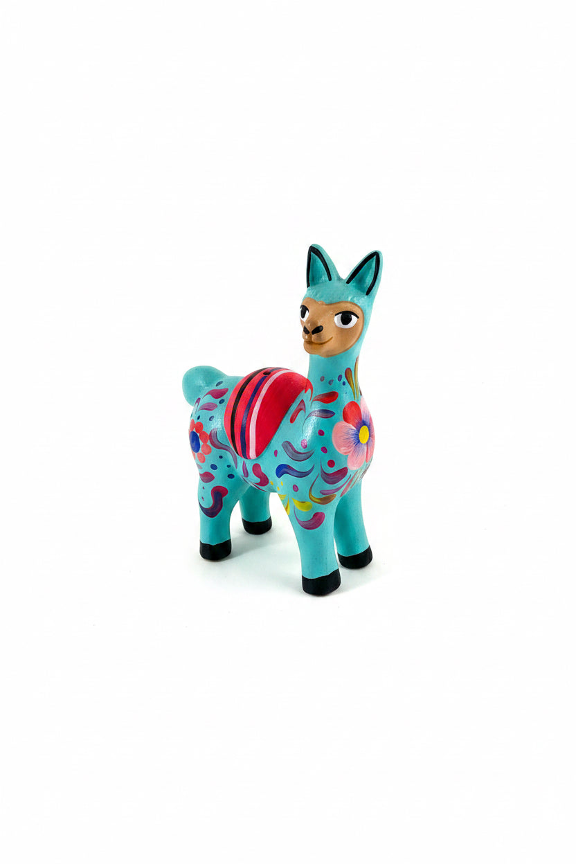 Peruvian Llama Figure
