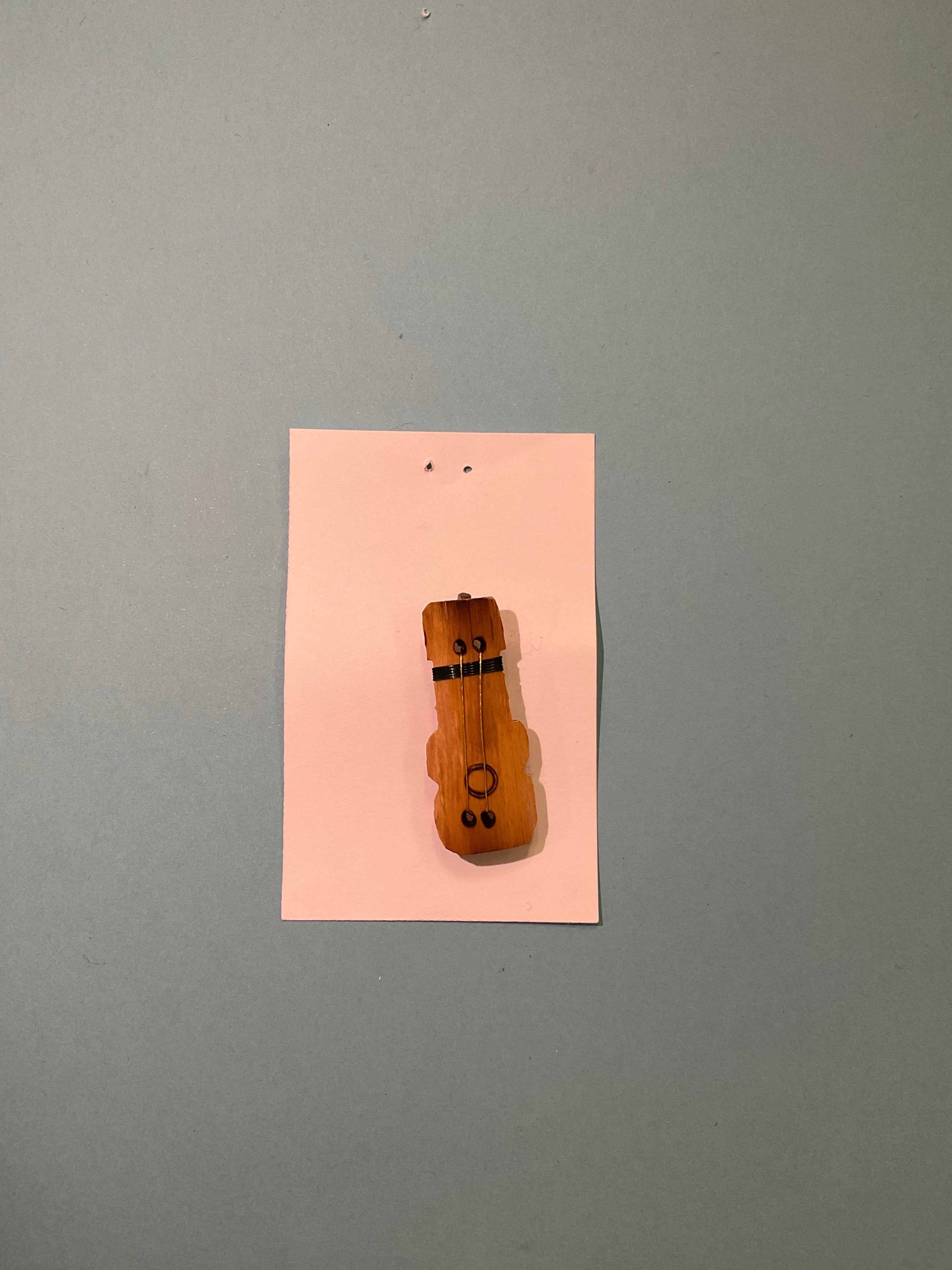 Mini Charango Instrument Pin