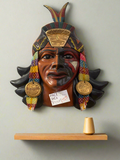 Cara de cerámica inca