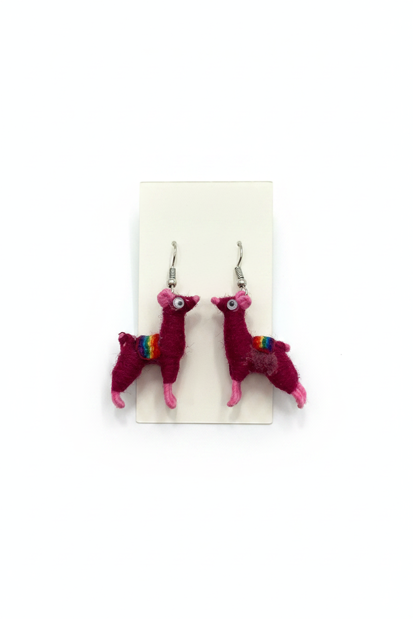 Pendientes de llama