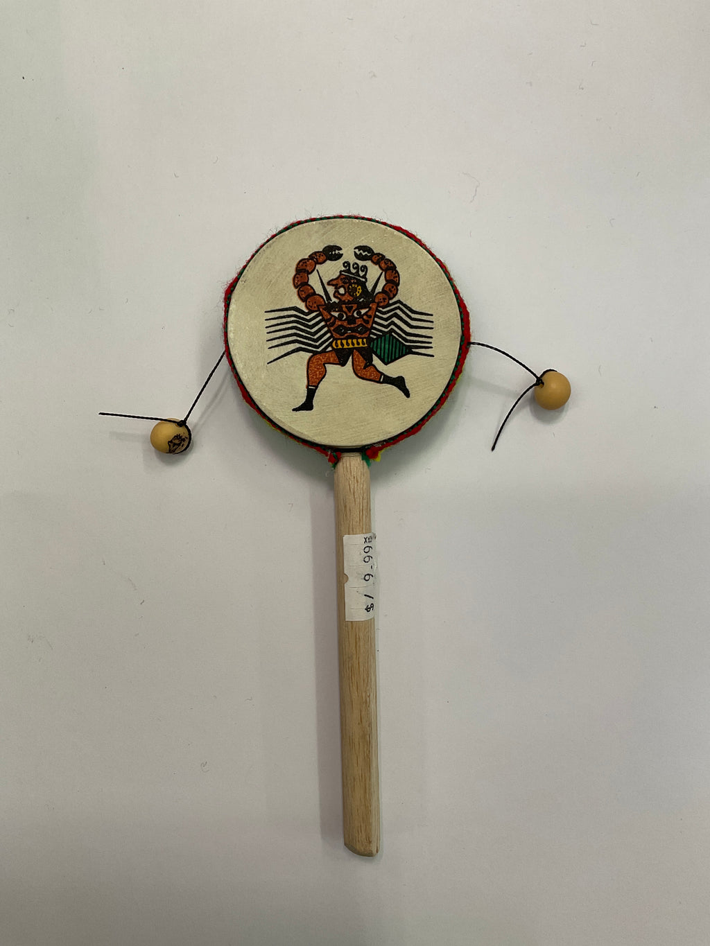Bidón de pellets pintado pequeño