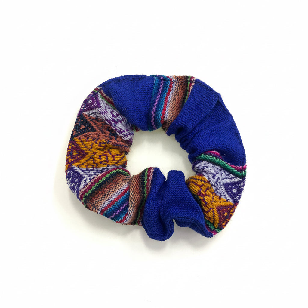 Andean handmade Scrunchies