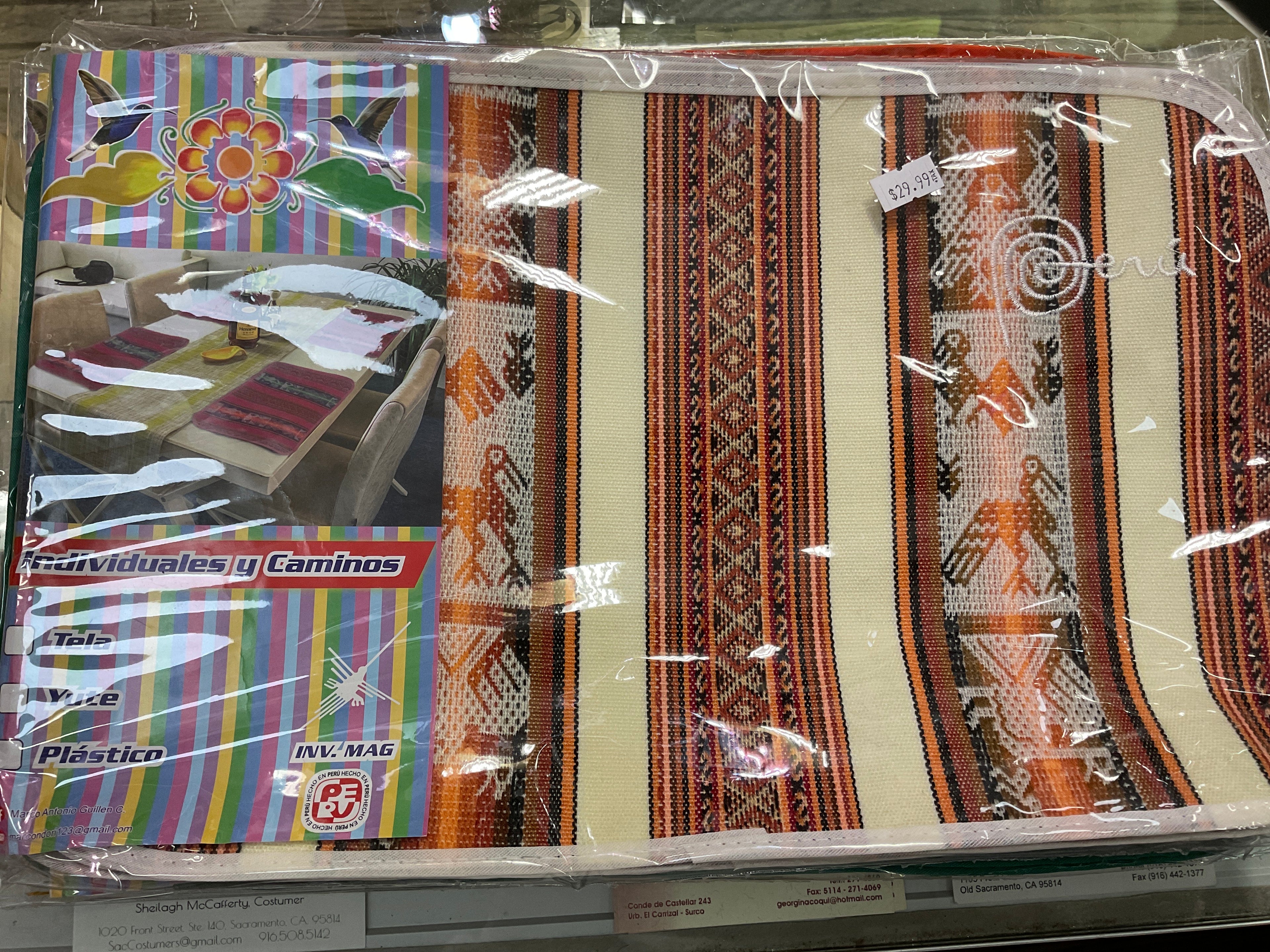 Marca Perú Placemat