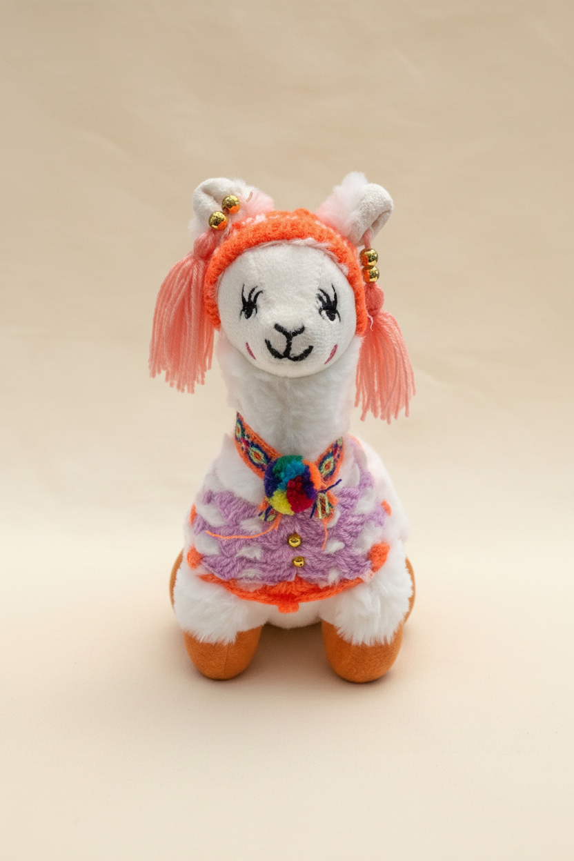 Wayki - Handmade Llama Plushie 10 cm