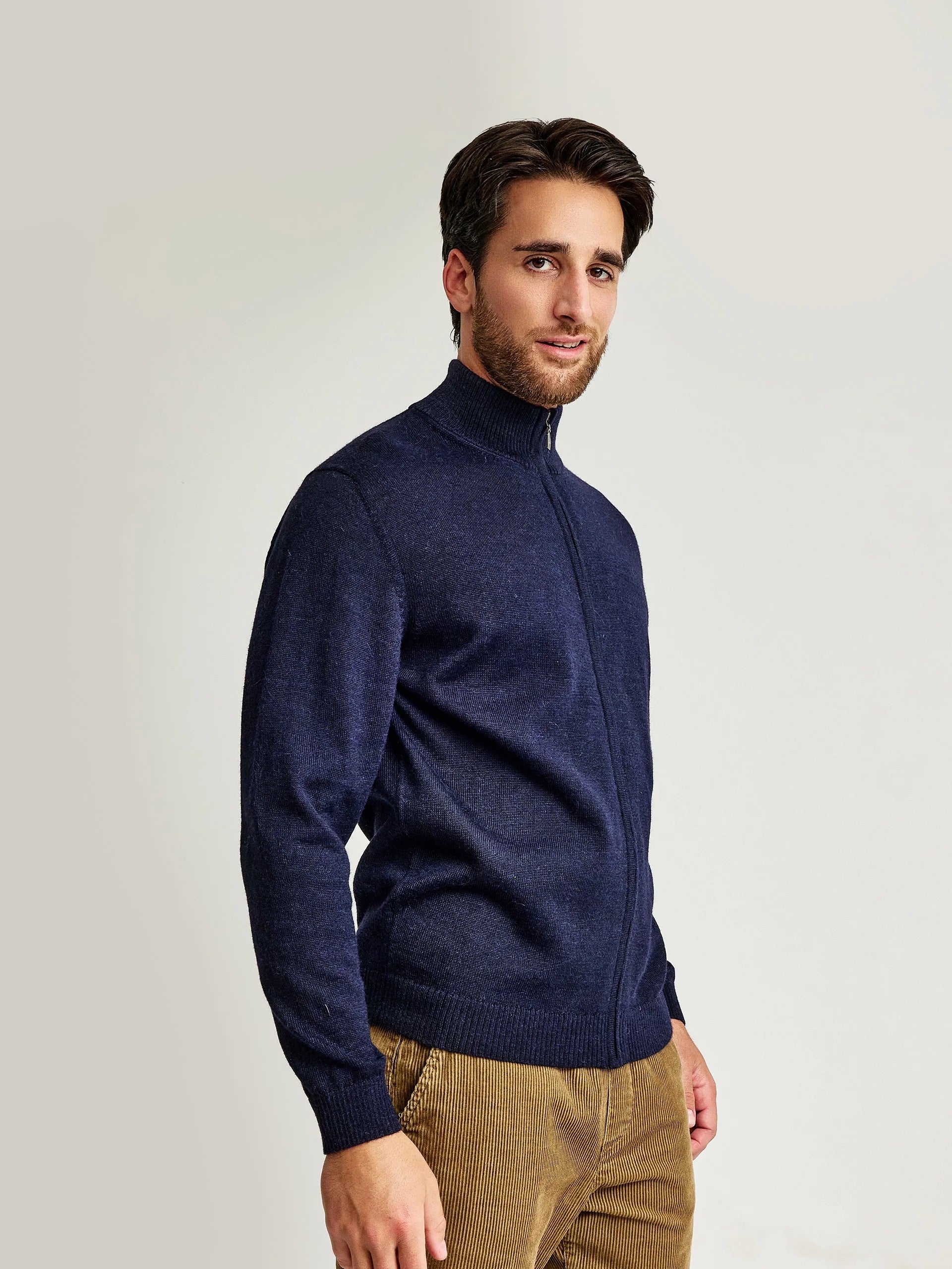 ANDREAS CARDIGAN BABY ALPACA GOLONDRINA