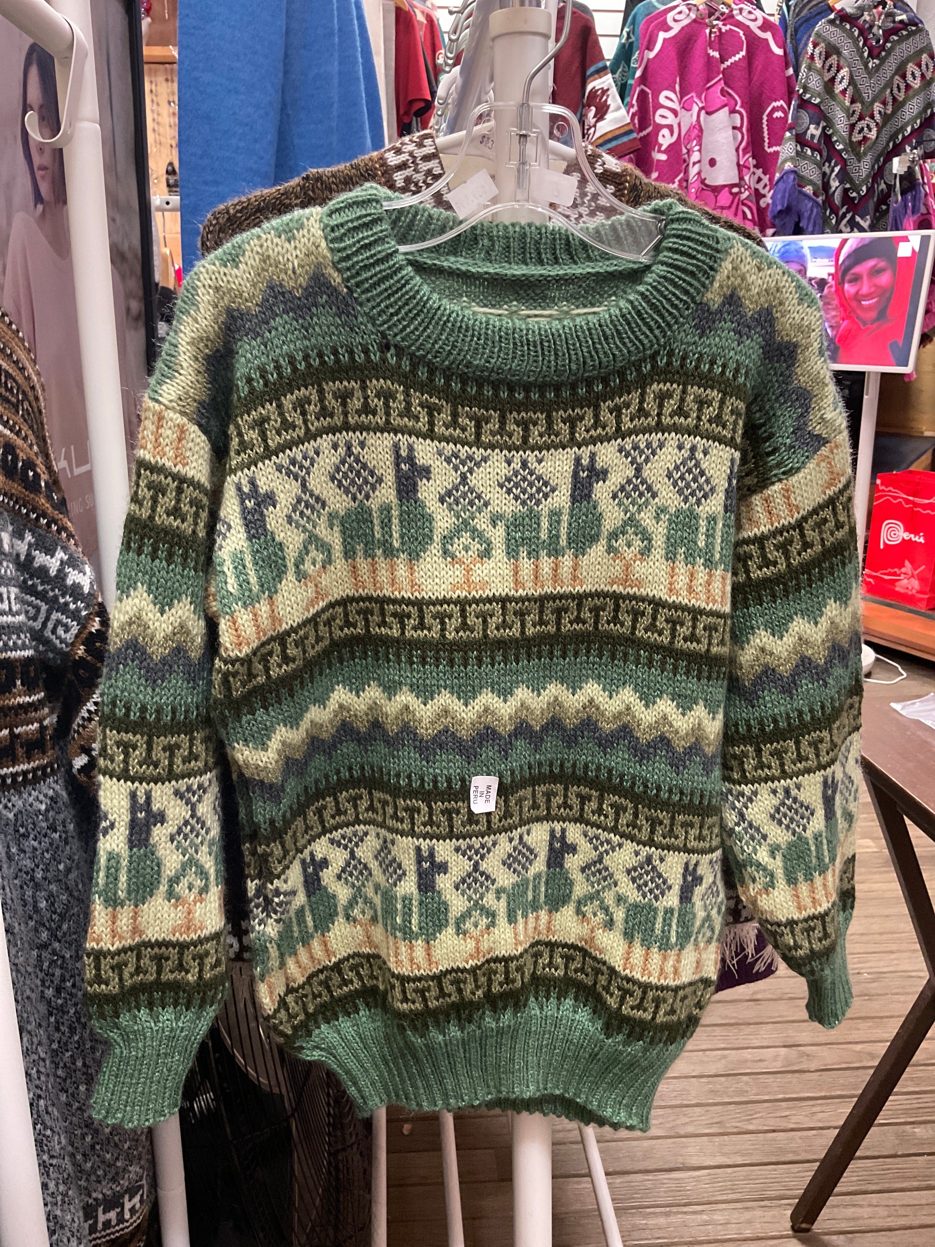 Children’s Classic Andean Crewneck Sweater