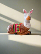 Llama de cerámica