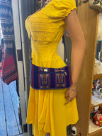 Peruvian Manta & Suede Purse