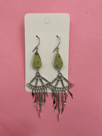 Peruvian Artisan Mineral Stone Earrings