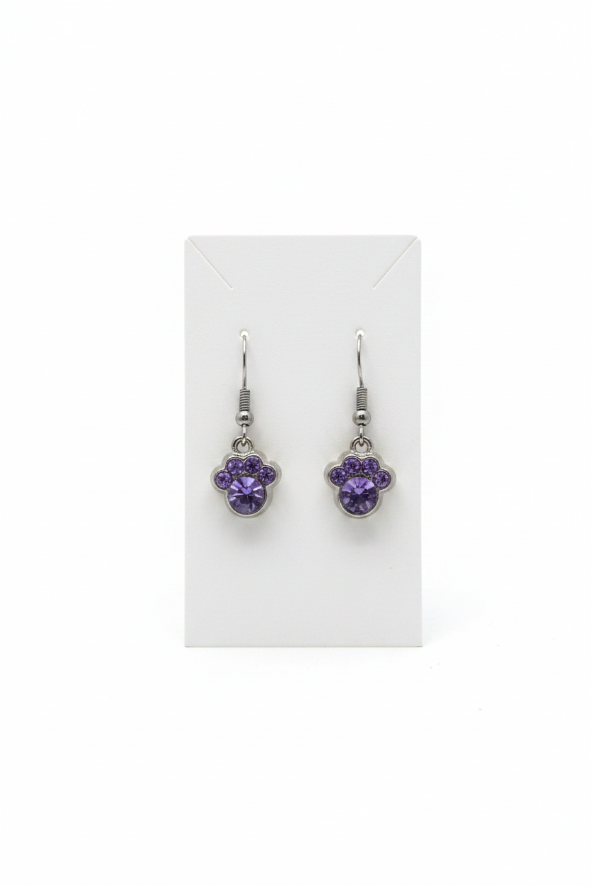 Paw Print Earrings