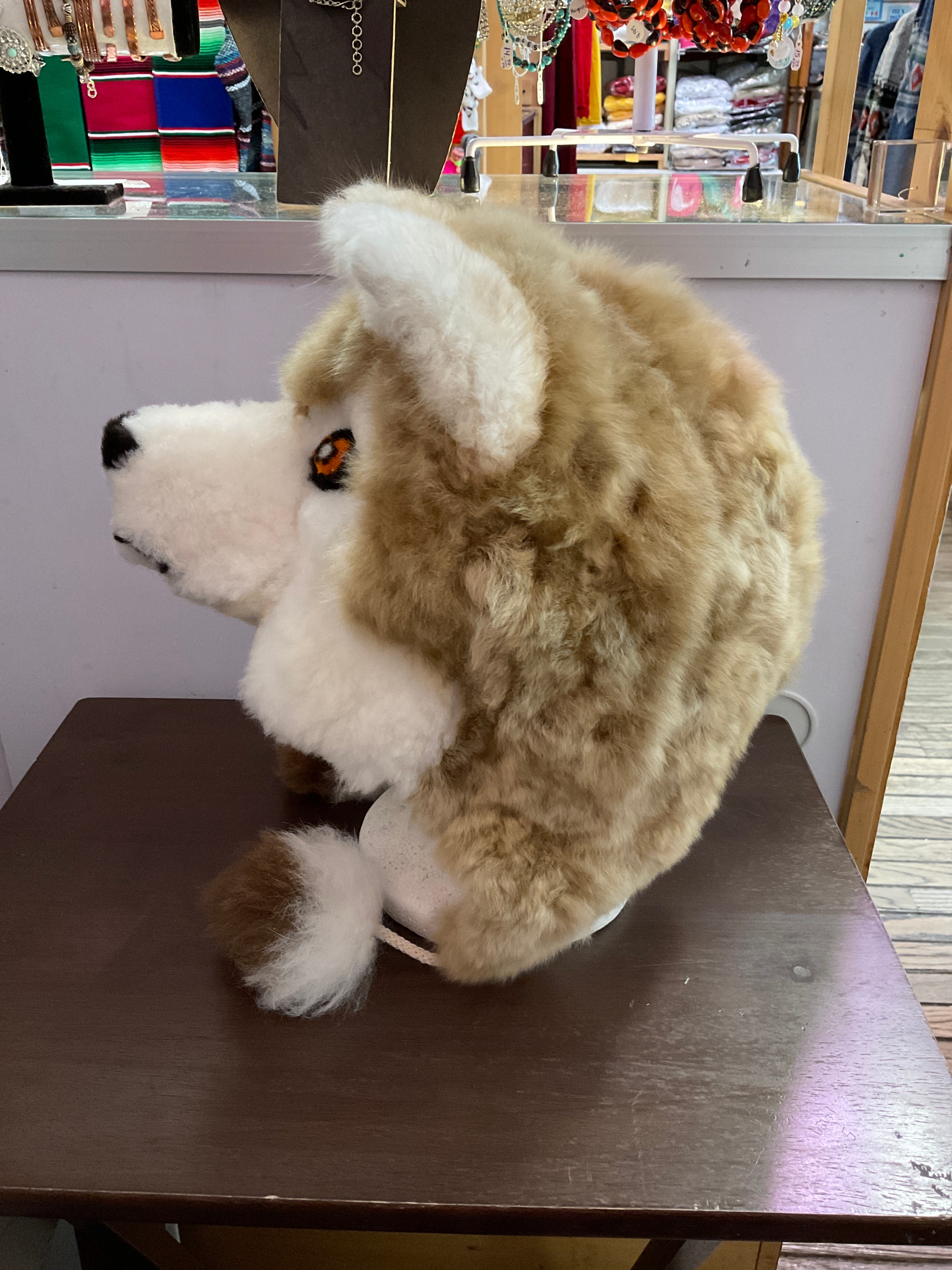 Alpaca Fibre Hat Animal Head