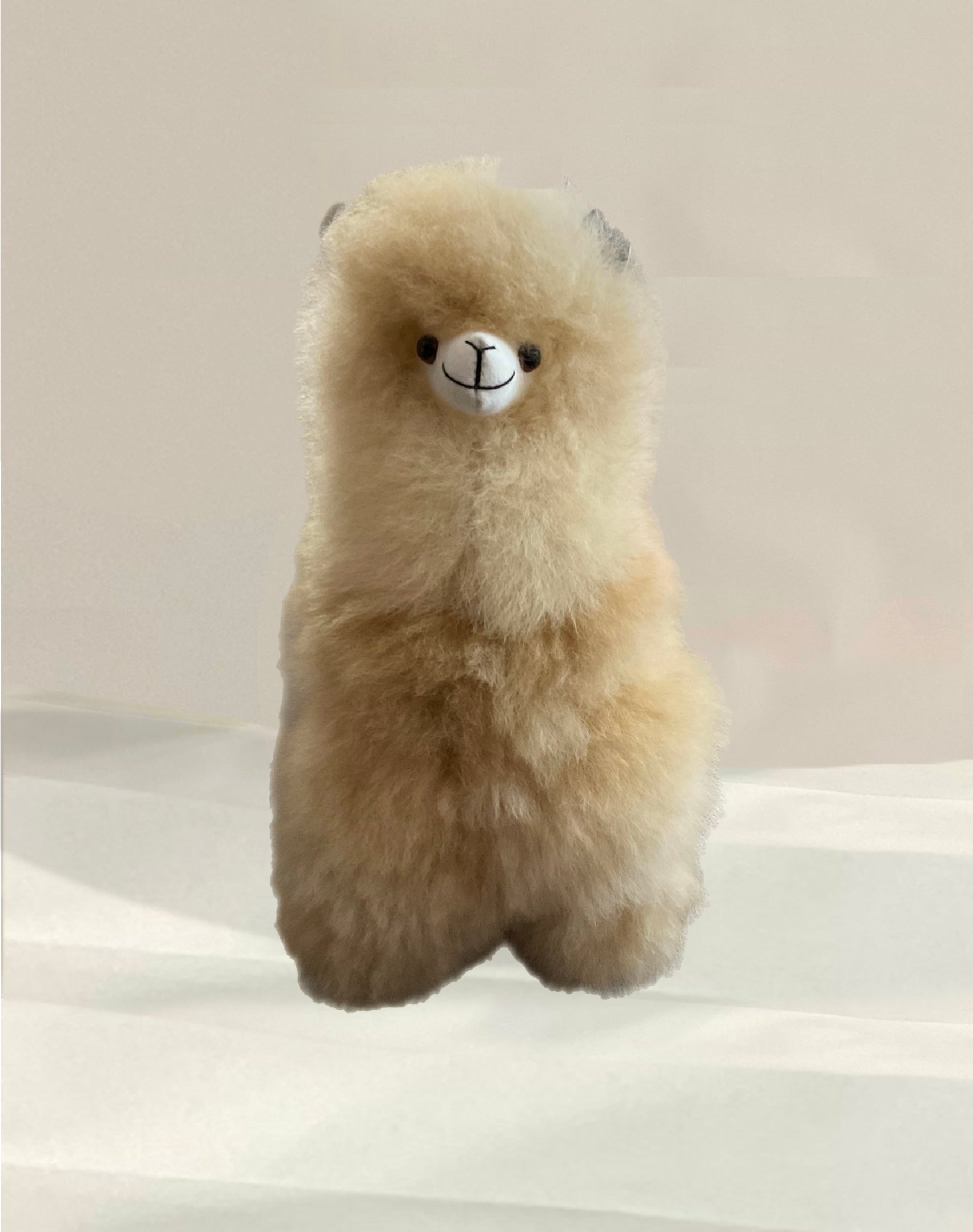 Kusi Friends Alpaca (32cm) - Baby Alpaca Fur Animal