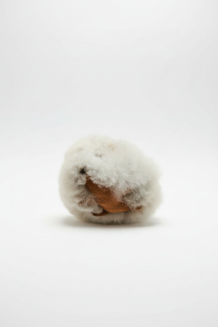Kusi Friends Guinea Pig — 7.5" Baby Alpaca Fur Stuffed Animal