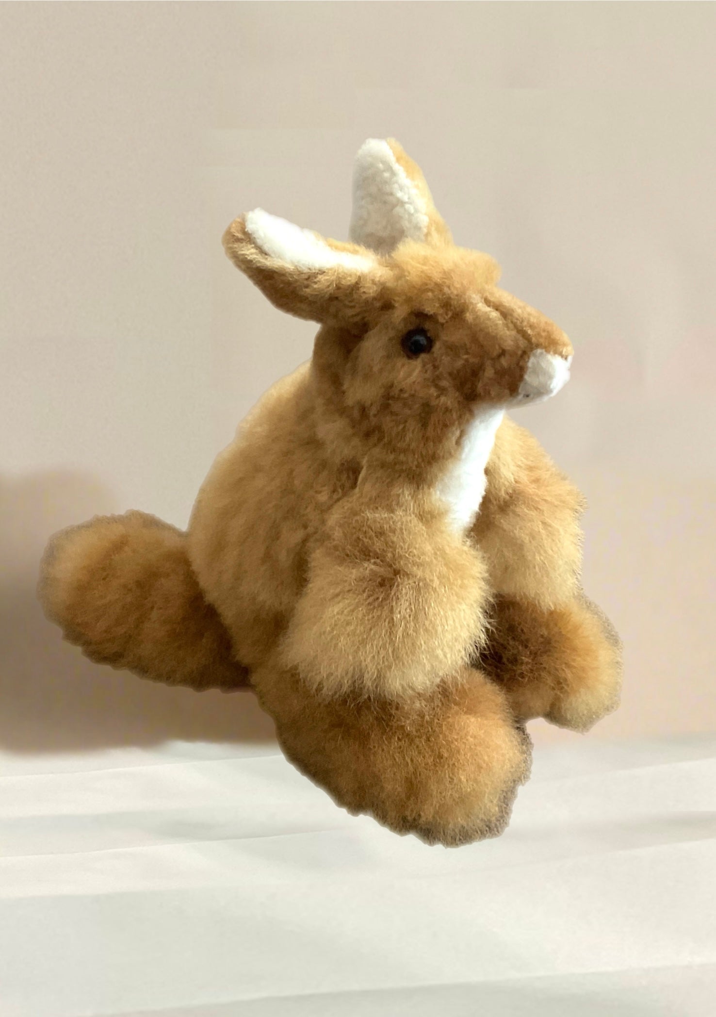 Kusi Friends Kangaroo (21cm) - Baby Alpaca Fur Animal