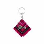 Peruvian Poncho Textile Keychain