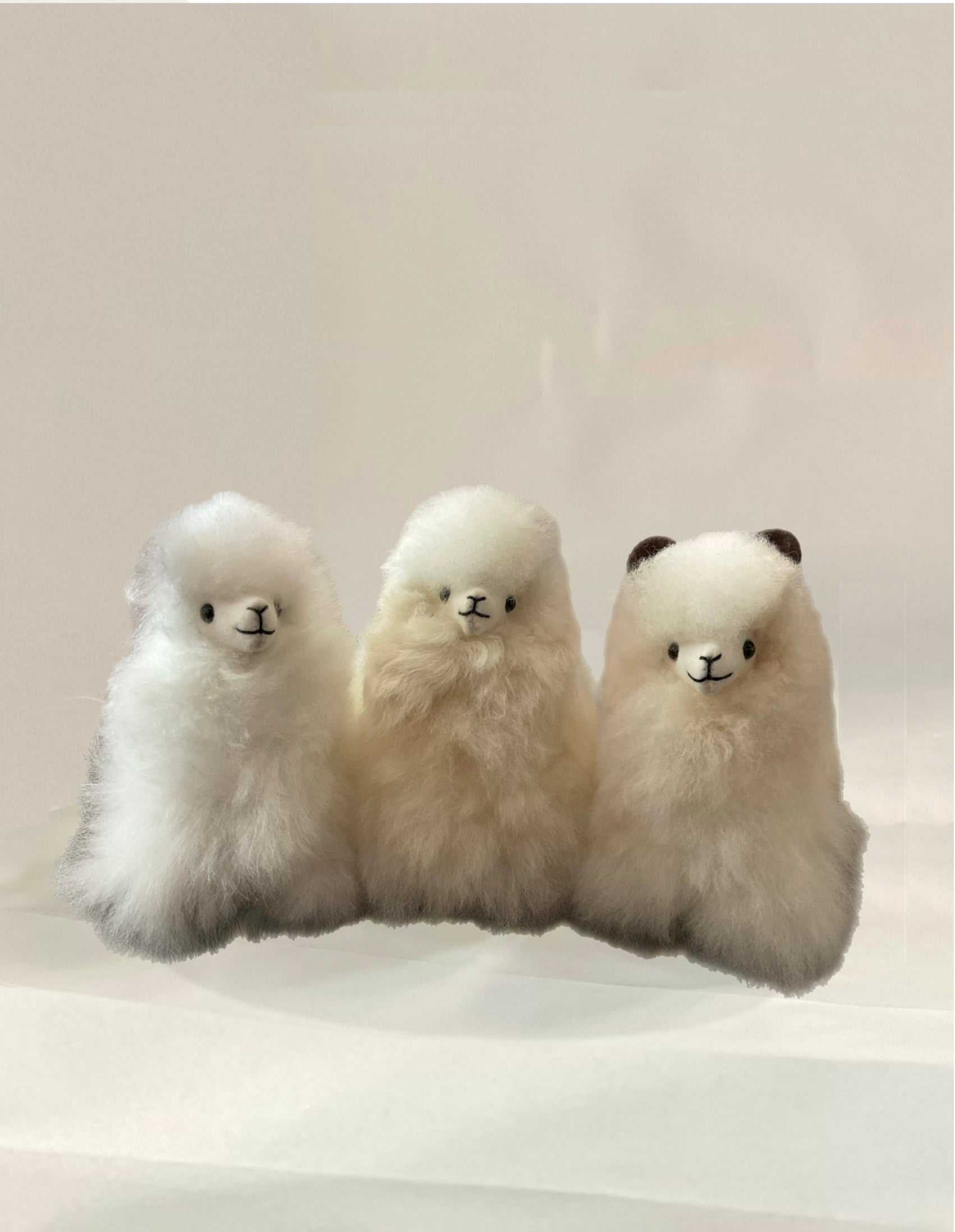 Kusi Friends Alpaca (15cm) - Baby Alpaca Fur Animal
