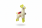 Pin de llama hecho a mano