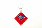 Peruvian Poncho Textile Keychain