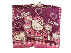 Alpaca Wool Poncho with Hood - Hello Kitty