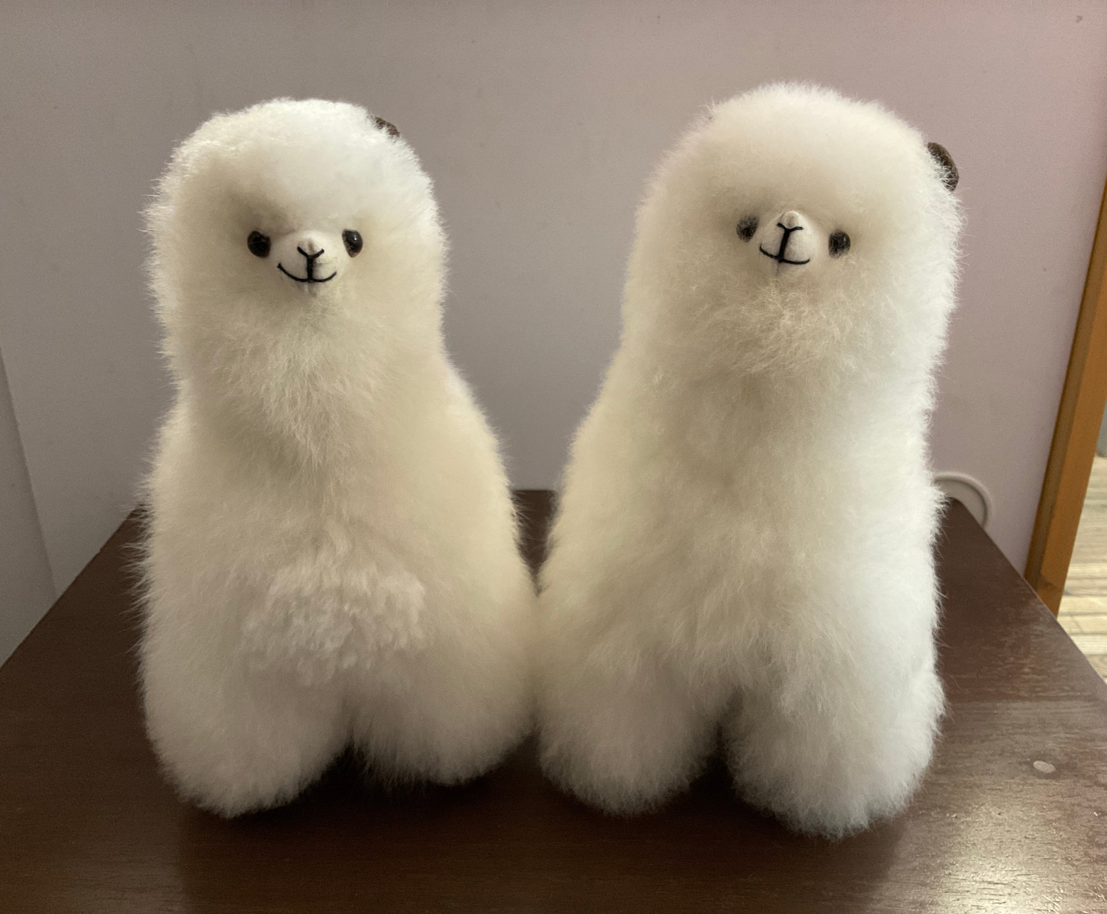 Kusi Friends Alpaca (23cm) - Baby Alpaca Fur Animal