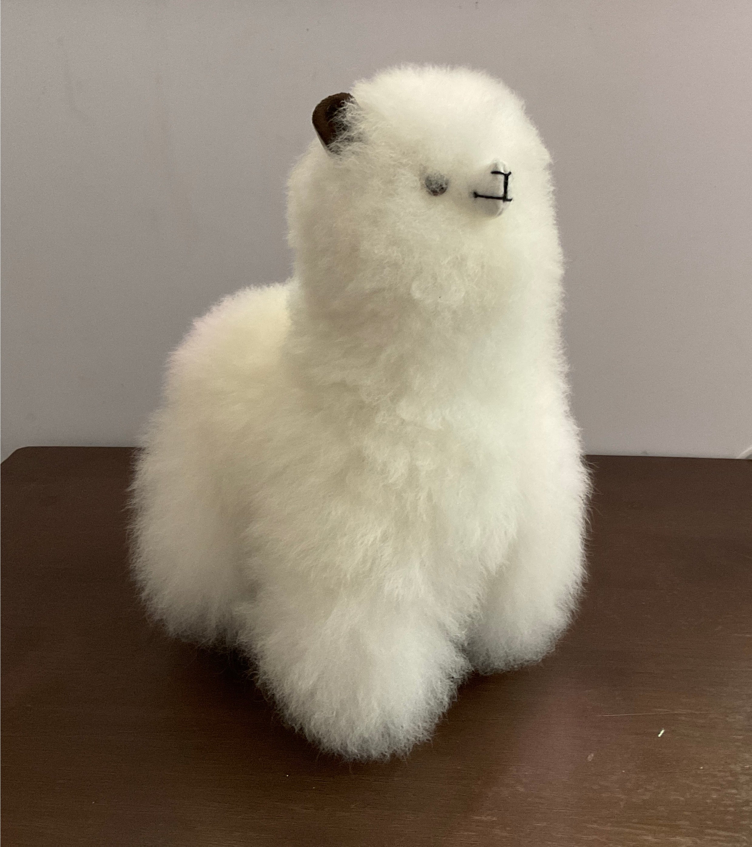 Kusi Friends Alpaca (23cm) - Baby Alpaca Fur Animal