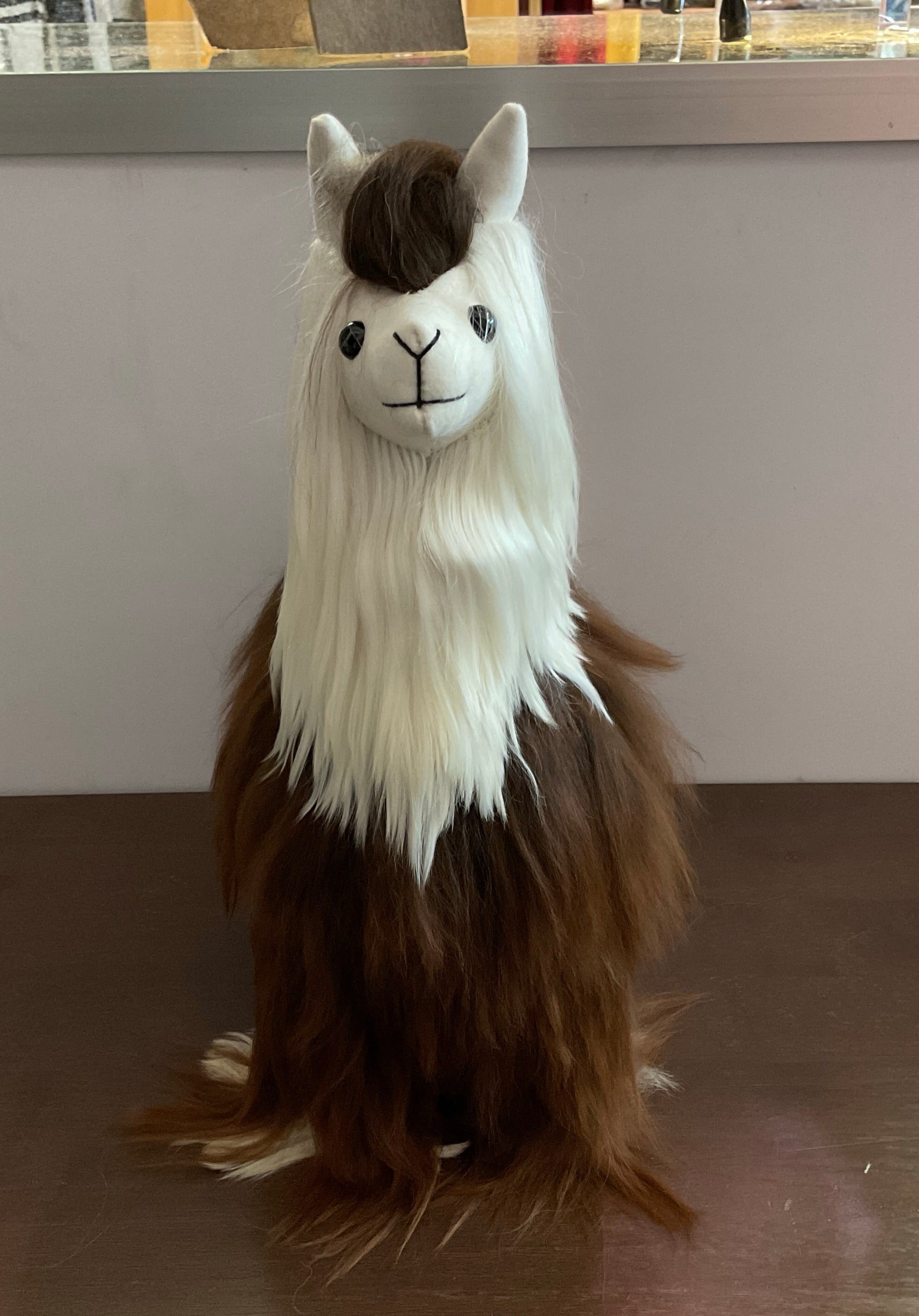 Kusi Friends Suri Alpaca (31cm) - Baby Alpaca Fur Animal