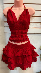 Short Skirt Set 2 Pieces