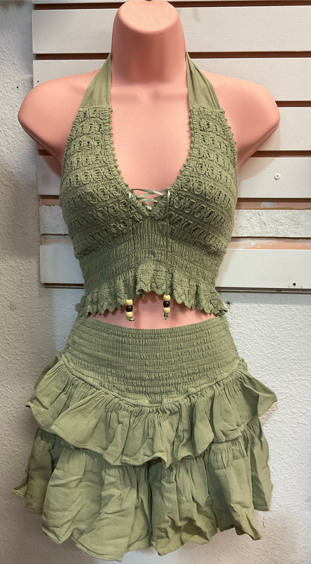 Short Skirt Set 2 Pieces