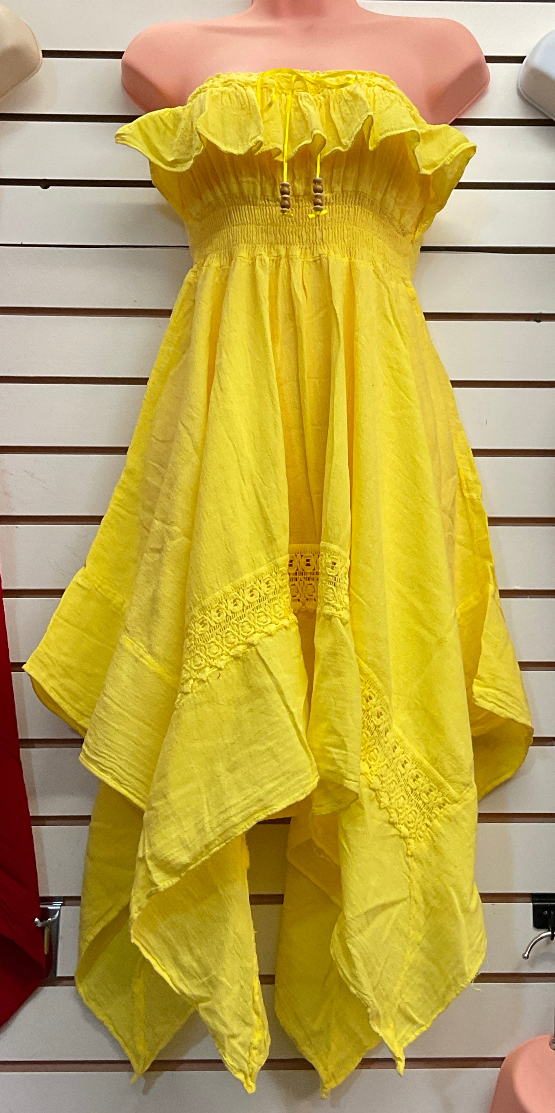 Medusa Dress Yellow Medusa Dress Yellow
