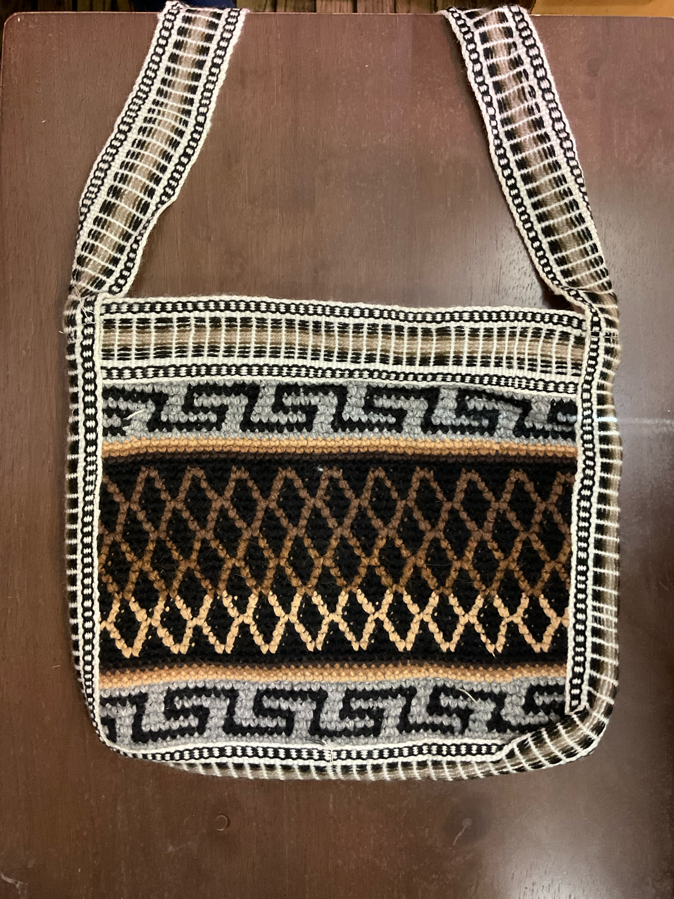 Alpaca Crochet Bag