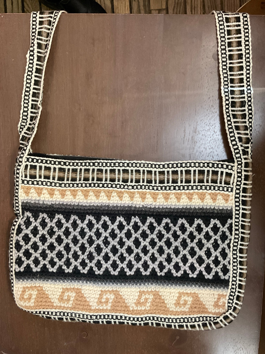 Alpaca Crochet Bag