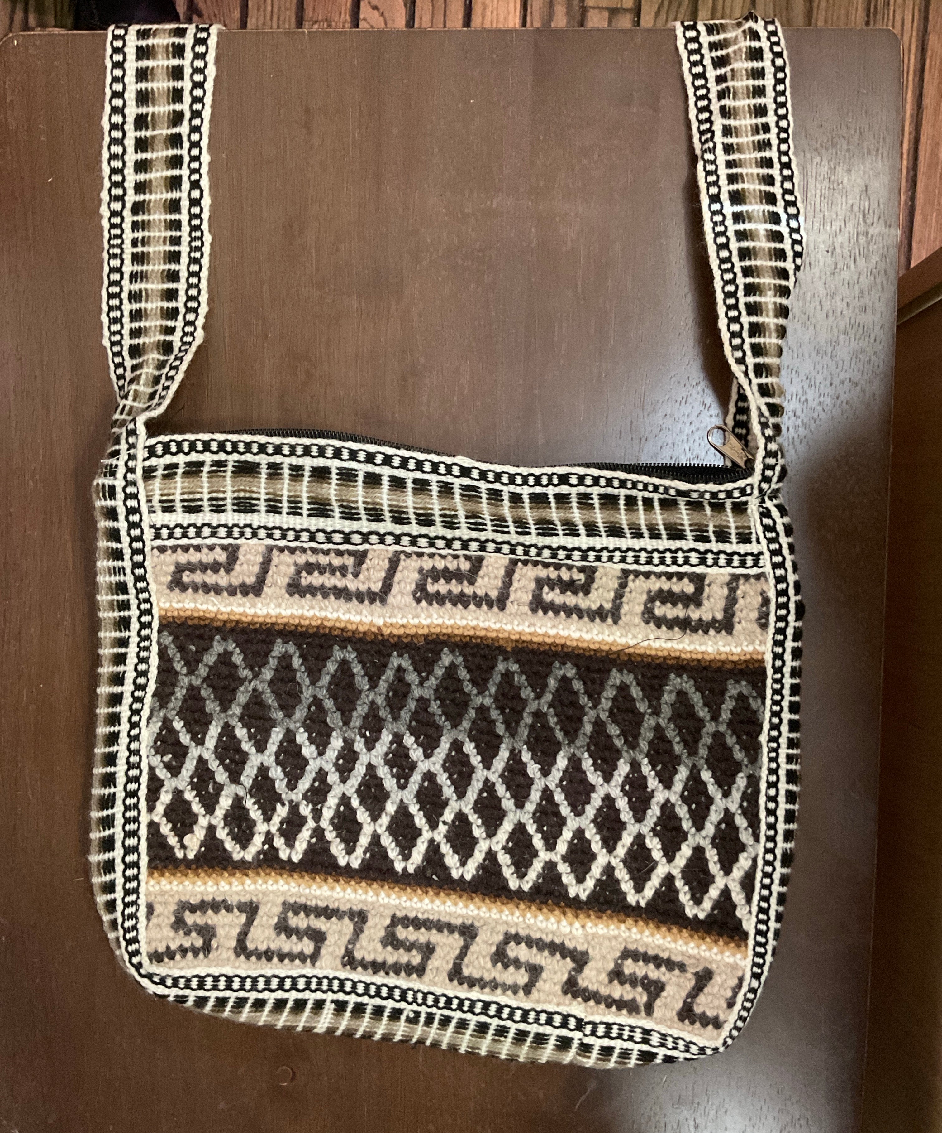 Alpaca Crochet Bag
