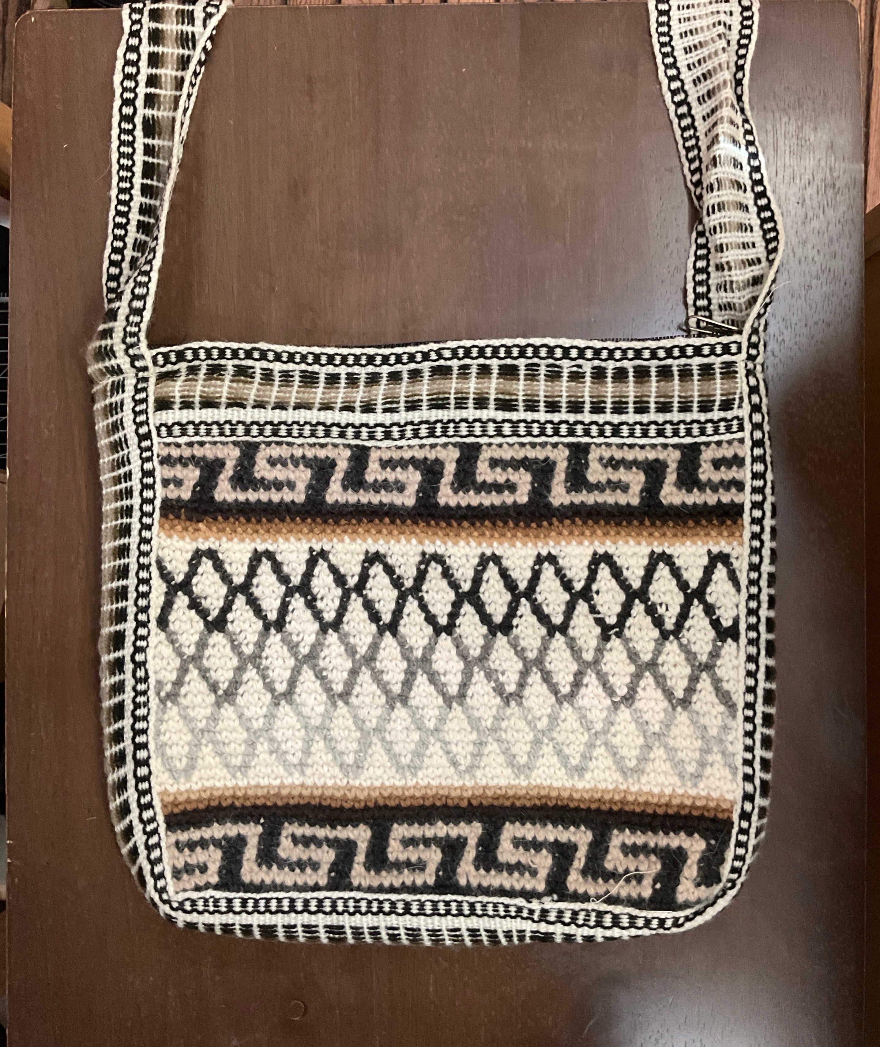 Alpaca Crochet Bag